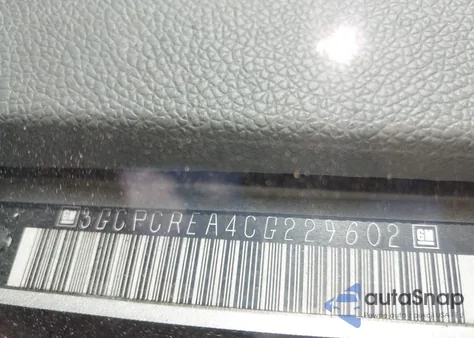 2012 Chevrolet Silverado 1500 Ls z USA, uszkodzony, nr VIN 3GCPCREA4CG229602